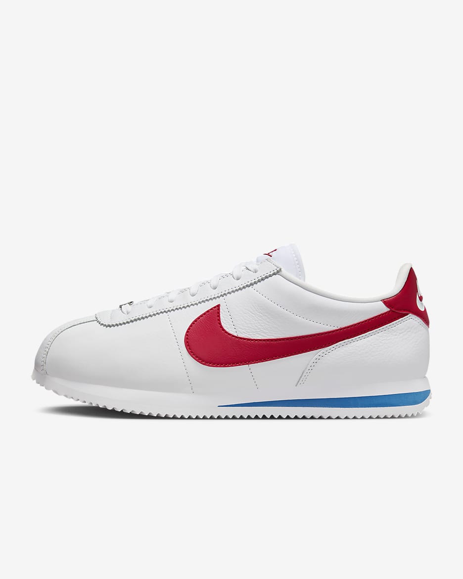 Nike cortez leather blue hotsell